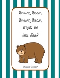 Brown Bear, Brown Bear Graphing Unit