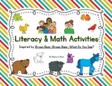Brown Bear, Brown Bear {Literacy & Math Activities}