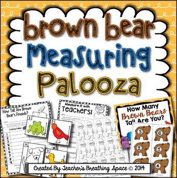 Preview of Brown Bear, Brown Bear Measuring Palooza
