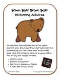 Brown Bear Brown Bear Patterning Activities