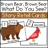 Brown Bear, Brown Bear Story Sequence and Retell Activities