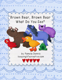 Brown Bear, Brown Bear, What Do You See? {Felt Story Set}