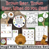 Brown Bear, Brown Bear, What Do You See? Kids Yoga Games a