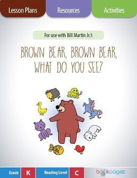 Preview of Brown Bear, Brown Bear, What Do You See? Lesson Plans & Activities Package