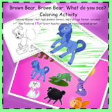 Brown Bear, Brown Bear, What do you see Coloring Pages, Fu