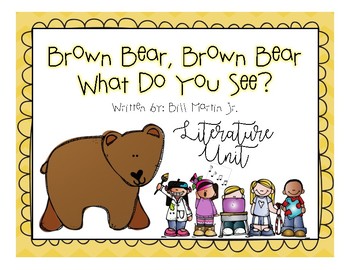 Preview of Brown Bear, Brown Bear, What do you see?  [Literature Unit]