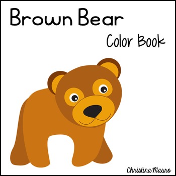 Brown Bear - Color Book