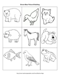 Brown Bear Picture Matching for Toddlers, Preschoolers & Y