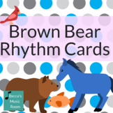 Brown Bear Rhythm Cards