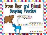 Brown Bear and Friends Graphing Practice for Kindergarten