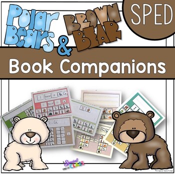 Preview of Brown Bear and Polar Bear Communication Boards Bundle