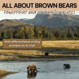 Brown Bears - Non-Fiction PowerPoint and Differentiated Wr