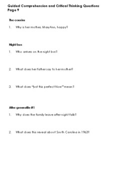 teacher worksheets Dreaming  Thinking Critical Girl Questions Brown and