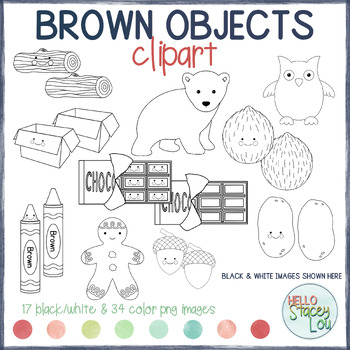 Klipart Brown Objects od HelloKlipart Brown Objects od Hello  