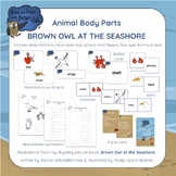Brown Owl at the Seashore - Body Parts Bundle