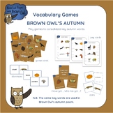 Brown Owl's Autumn - Vocabulary Games