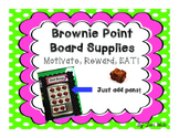 Brownie Point Board for Classroom Management