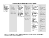 Brown's Stages Checklist