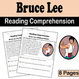 Bruce Lee Reading Comprehension: Celebrating AAPI Heritage