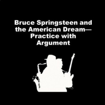 Preview of Born to Run by Bruce Springsteen and the American Dream: Practice with Analysis