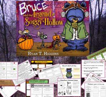 Preview of Bruce and the Legend of Soggy Hollow - Book Companion- 2nd or 3rd Grade