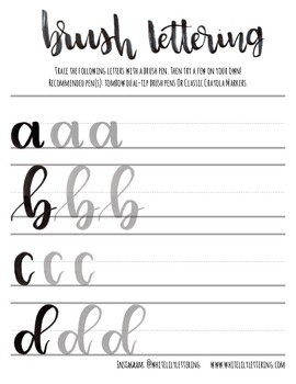 calligraphy practice sheets