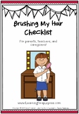 Brushing Hair Checklist