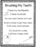 Brushing My Teeth Poem for Kids