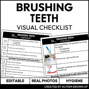 task analysis brushing teeth autism