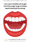 Brushing Teeth- Fine Motor skills, lifestyle skills, speci