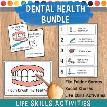 Preview of Dental Health Life Skills Bundle