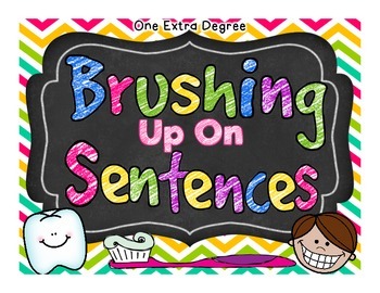 Preview of Brushing Up on Sentences: Centers for Intermediate Kiddos!