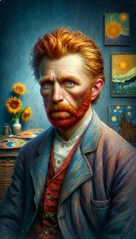 Preview of Brushstrokes of Genius: An Illustrated Portrait of Vincent van Gogh