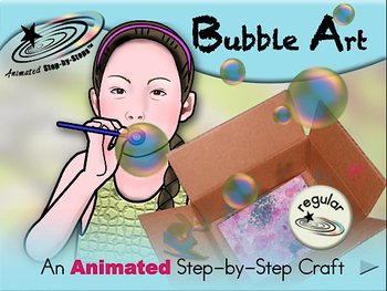 Preview of Bubble Art - Animated Step-by-Step Recipe/Craft - Regular