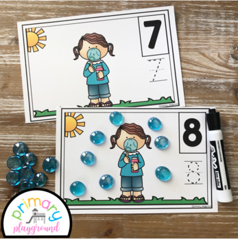 bubble counting mats 1 20 by primary playground tpt