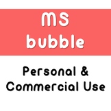 Bubble Font | Personal & Commercial Use | MS Fonts