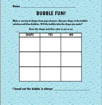 Preview of Bubble Fun!