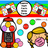 Bubble Gum Addition Math Facts BOOM cards-Digital Task Cards