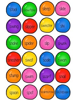 Bubble Gum Articulation: S- Blends by Total Language Connections - The ...