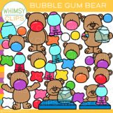 Bubble Gum Bear Clip Art