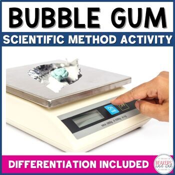 Preview of Bubble Gum Lab Scientific Method Activity