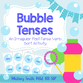 bubble trouble irregular verbs preterite tense