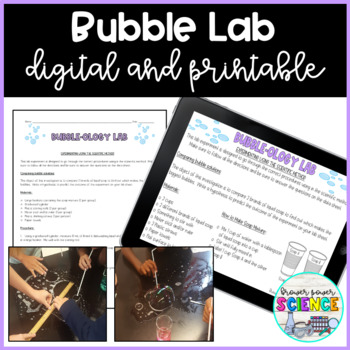 Preview of Bubble Lab Digital and Printable