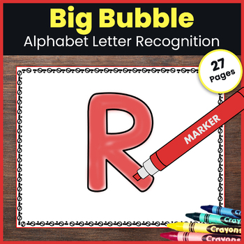 bubble letter r