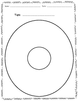 Circle Map Freebie by Pleasantly Primary | Teachers Pay Teachers