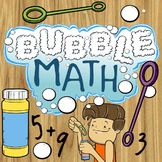 Bubble Math - Kindergarten Common Core Addition