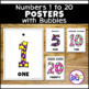 bubble numbers 1 20 bundle by myabcdad learning for kids tpt