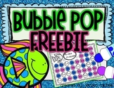 Bubble Pop FREEBIE {Addition and Subtraction to 10}