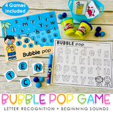 Bubble Pop - Letter Recognition and Beginning Sounds - 4 S