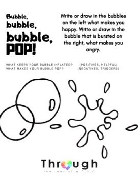 popping bubble drawing